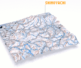 3d view of Shimo-yachi