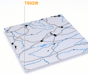 3d view of Toužim