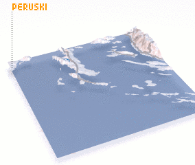 3d view of Peruški