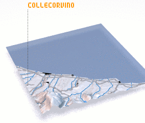 3d view of Collecorvino