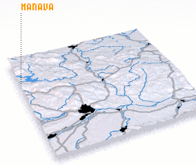 3d view of Maňava