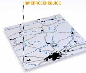 3d view of Kamenné Žehrovice