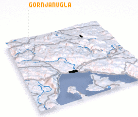 3d view of Gornja Nugla