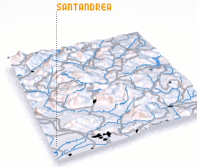 3d view of SantʼAndrea