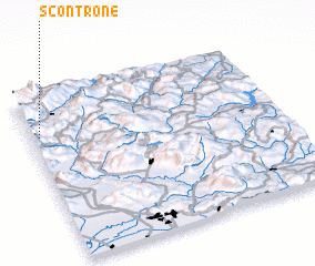 3d view of Scontrone