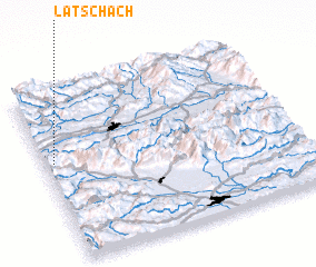 3d view of Latschach