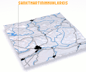 3d view of Sankt Martin im Mühlkreis