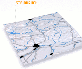 3d view of Steinbruch