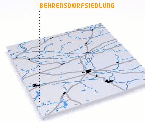 3d view of Behrensdorf Siedlung