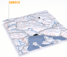 3d view of Gabrče