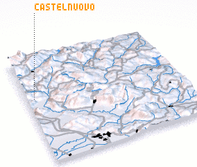 3d view of Castelnuovo