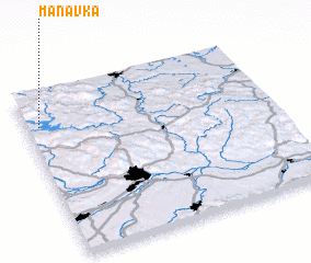 3d view of Maňávka