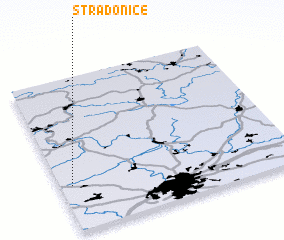 3d view of Stradonice