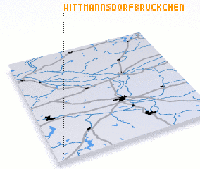 3d view of Wittmannsdorf-Brückchen