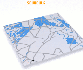 3d view of Soukoula