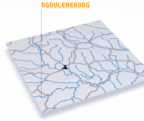 3d view of Ngoulémékong