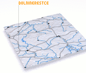 3d view of Dolní Nerestce