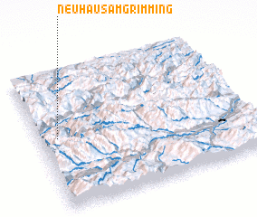 3d view of Neuhaus am Grimming