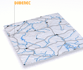 3d view of Dubenec
