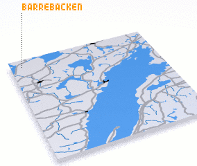3d view of Barrebacken