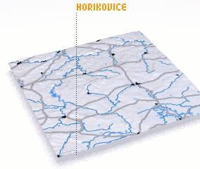 3d view of Hoříkovice