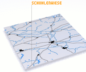 3d view of Schuhlen-Wiese