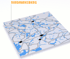 3d view of Nordmarksberg