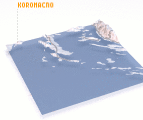 3d view of Koromačno