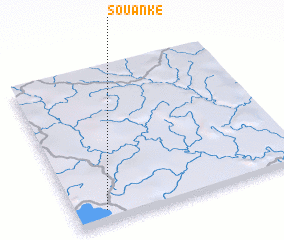 3d view of Souanké