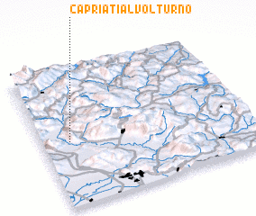 3d view of Capriati al Volturno