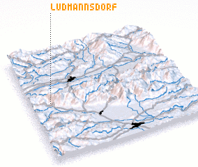 3d view of Ludmannsdorf