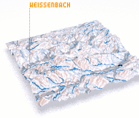 3d view of Weißenbach