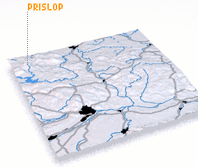 3d view of Příslop