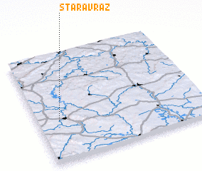 3d view of Stará Vráž