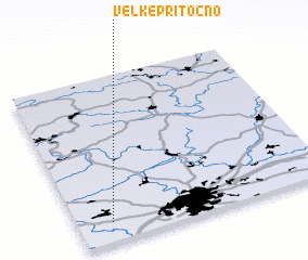 3d view of Velké Přítočno