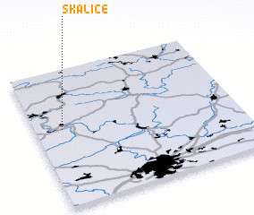 3d view of Skalice