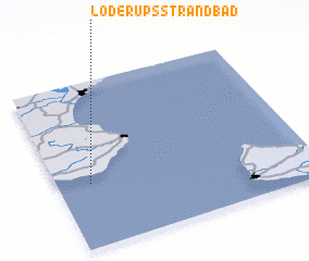 3d view of Löderups Strandbad