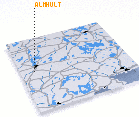 3d view of Älmhult