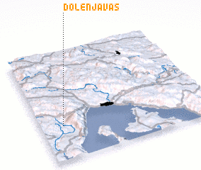 3d view of Dolenja Vas