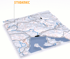 3d view of Studenec