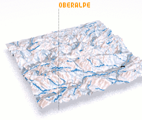 3d view of Oberalpe