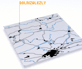 3d view of Dolní Zálezly