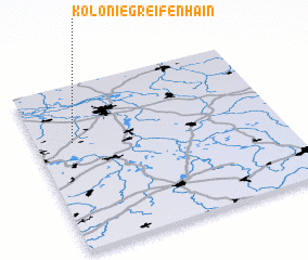 3d view of Kolonie Greifenhain