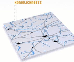 3d view of Königlich Reetz