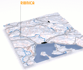 3d view of Ribnica