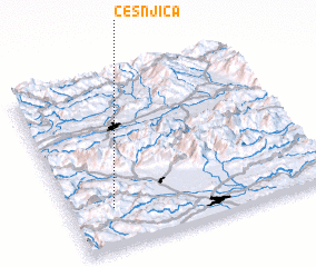 3d view of Češnjica