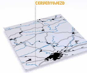 3d view of Červený Újezd