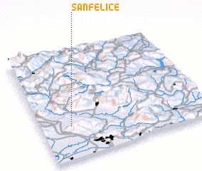 3d view of San Felice