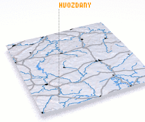 3d view of Hvožďany