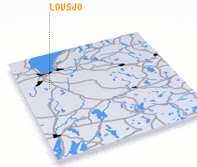 3d view of Lovsjö